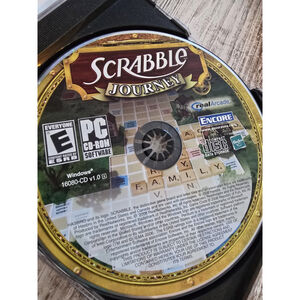 2006 Hasbro Scrabble Journey PC CD-ROM Game Complete EUC Windows